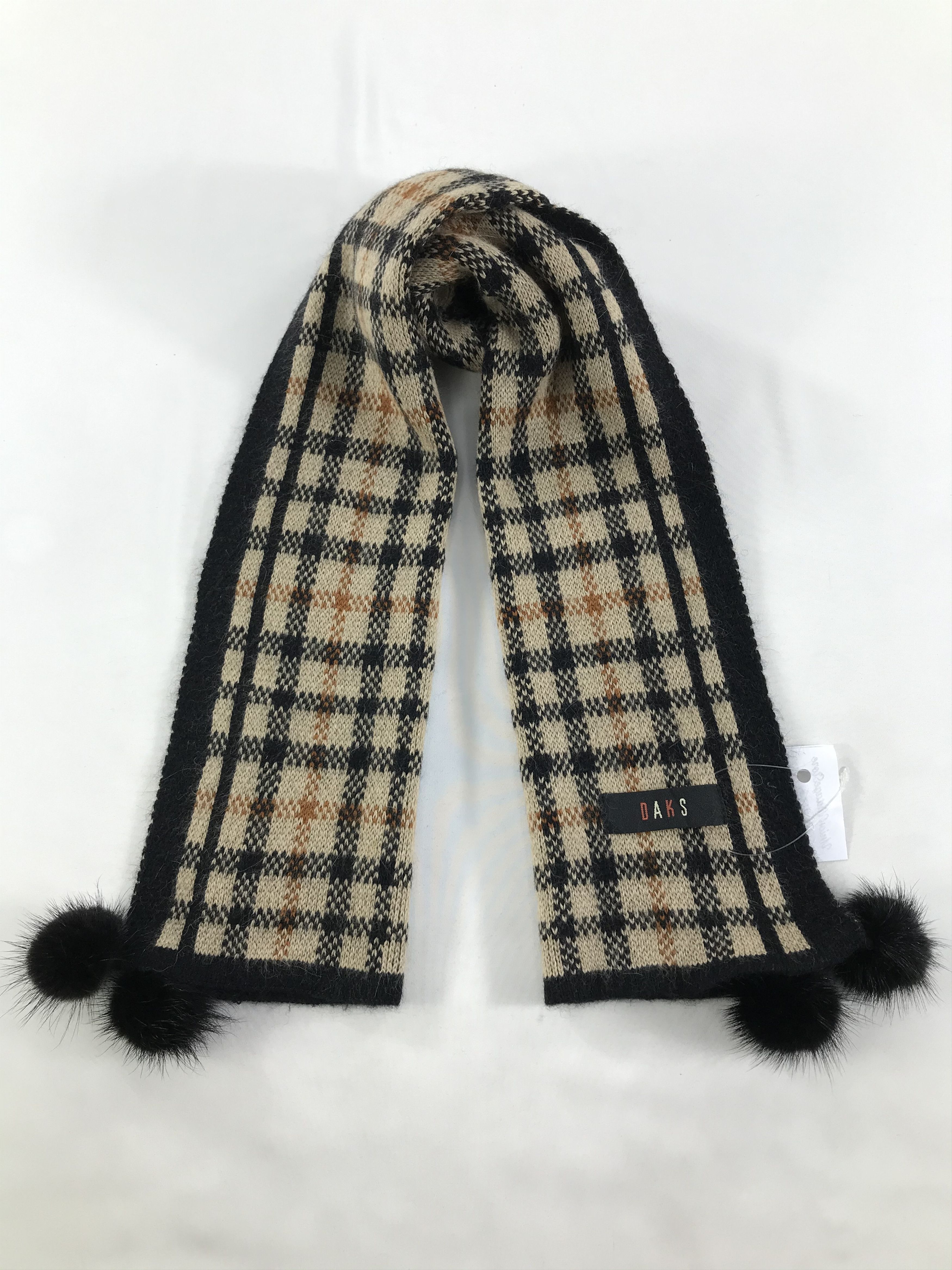 DAKS Vintage Daks Scarf/Muffler/Neckwear MF1204 Size ONE SIZE - 1 Thumbnail