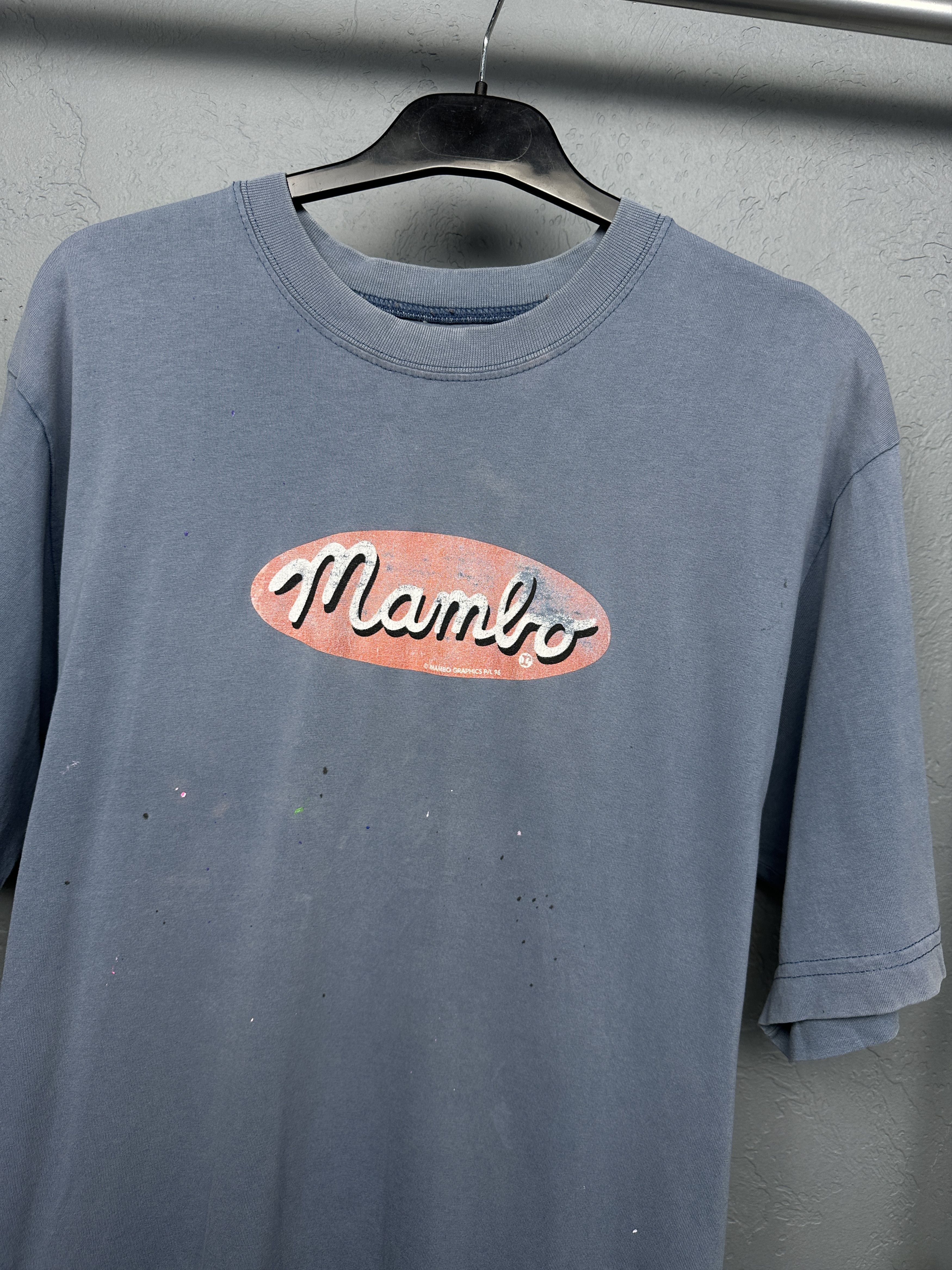 Mambo Mambo 1996 Vintage Distressed Mens T-Shirt Size US L / EU 52-54 / 3 - 7 Thumbnail