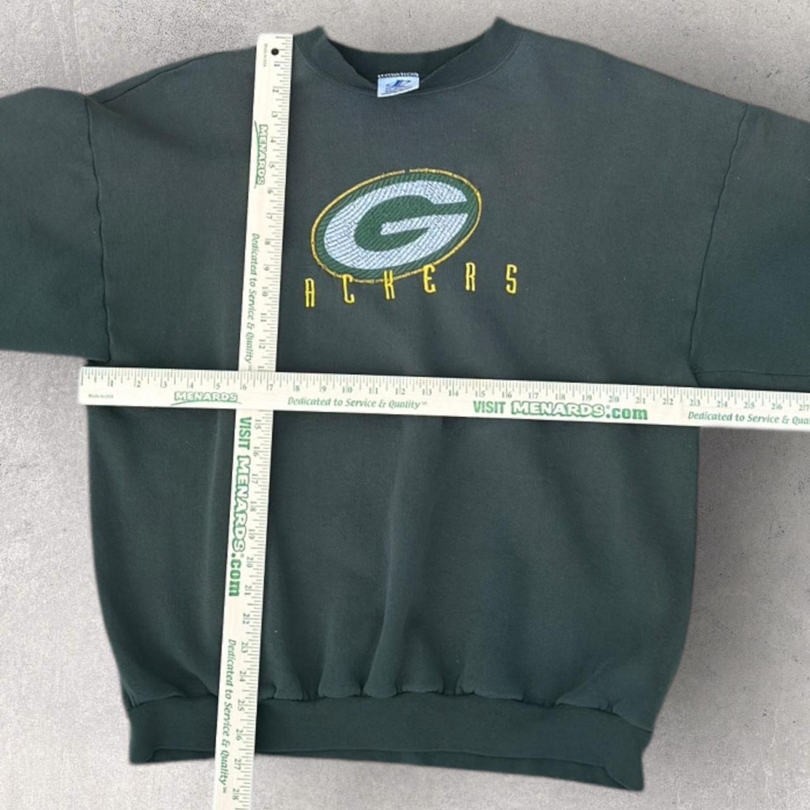 Logo Athletic × NFL × Vintage Vintage 90’s LogoAthletic Packers Crewneck Size US XL / EU 56 / 4 - 2 Thumbnail