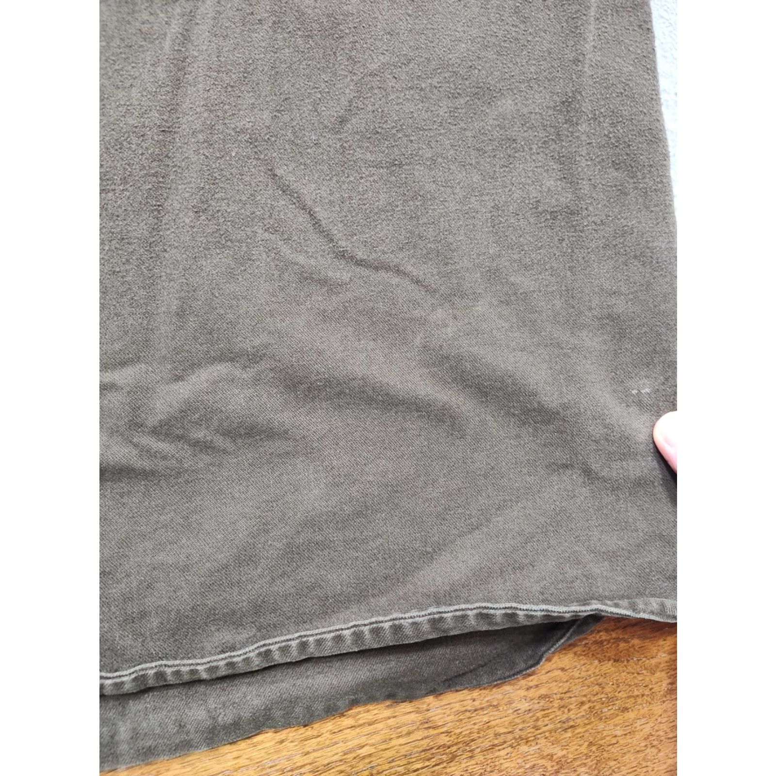 Vintage VINTAGE Cabelas Mens Deerskin Soft Chamois Shirt 2XL Tall Brown Outdoor Hiking Button-Up Size US XXL / EU 58 / 5 - 6 Thumbnail