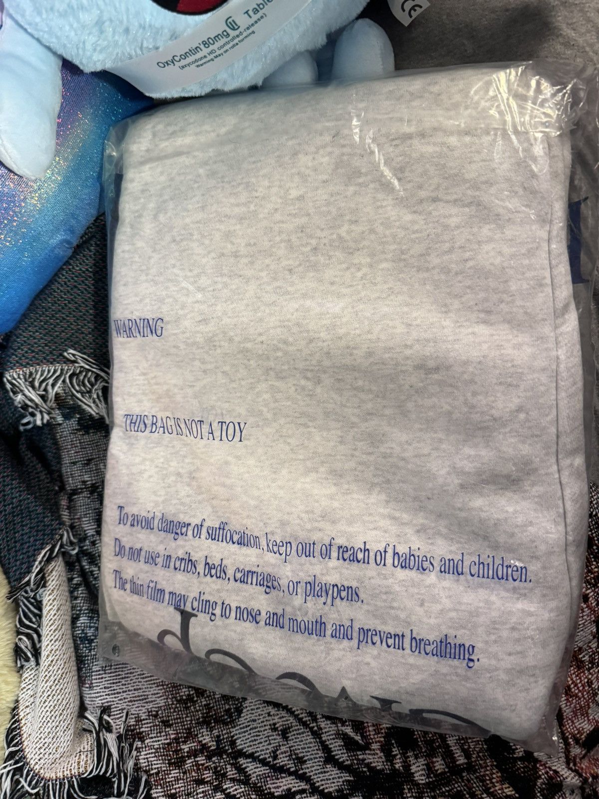 Death Grips × Praying Praying Don't Give Up Sweats you matter narcotics anonymous Size US 40 / EU 56 - 5 Thumbnail