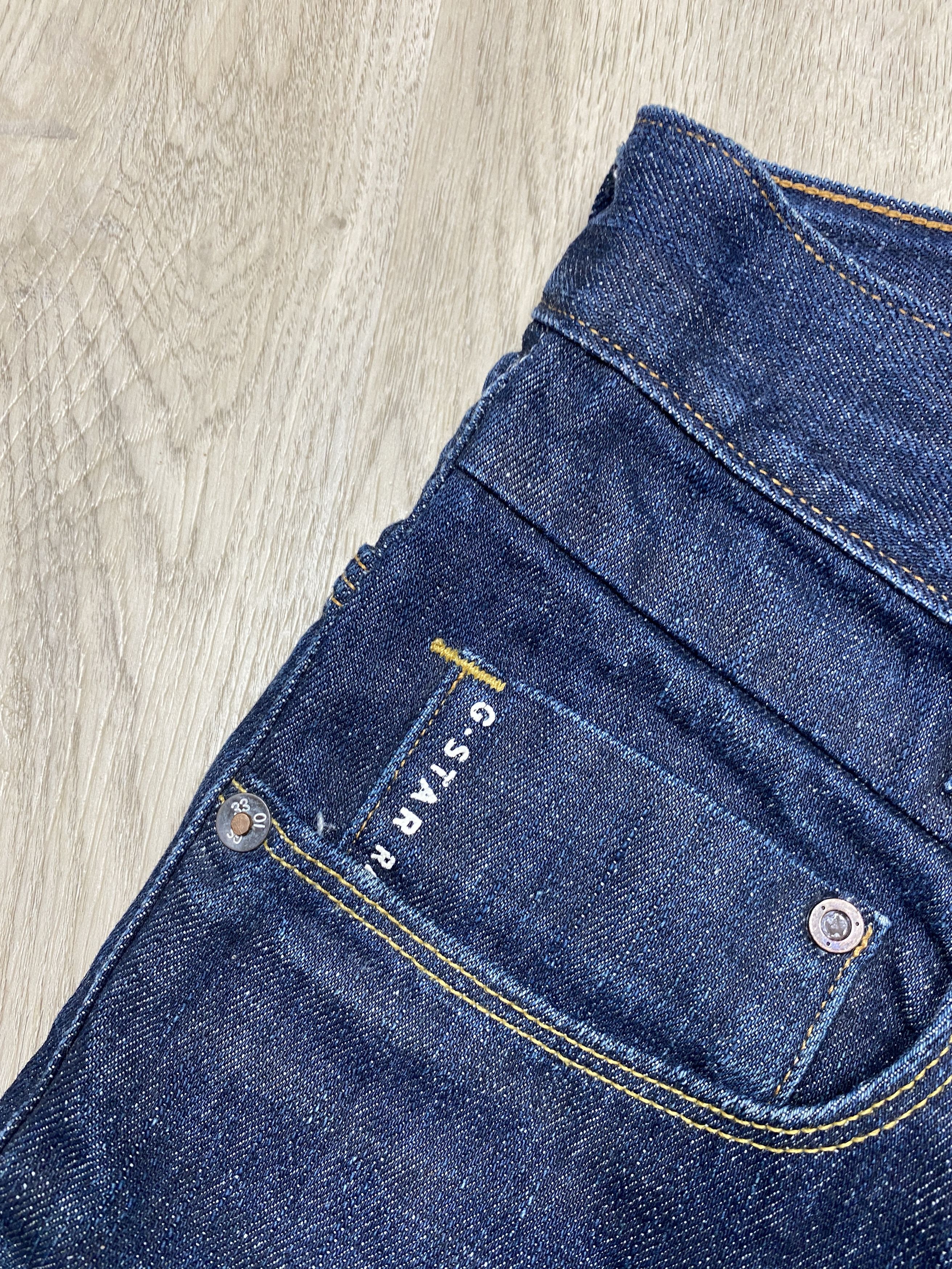 G-Star G Star Raw Vintage Mens Radar Tapered Denim Pants Jeans Size US 34 / EU 50 - 7 Thumbnail