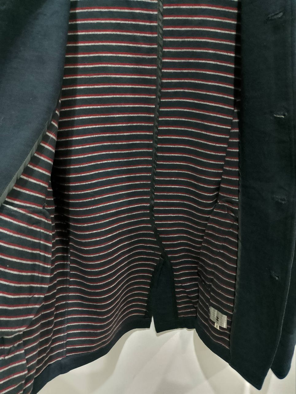 Takeo Kikuchi TAKEO KIKUCHI Japan Plaid Dark Blue Wool Blend Jacket Size US S / EU 44-46 / 1 - 5 Thumbnail