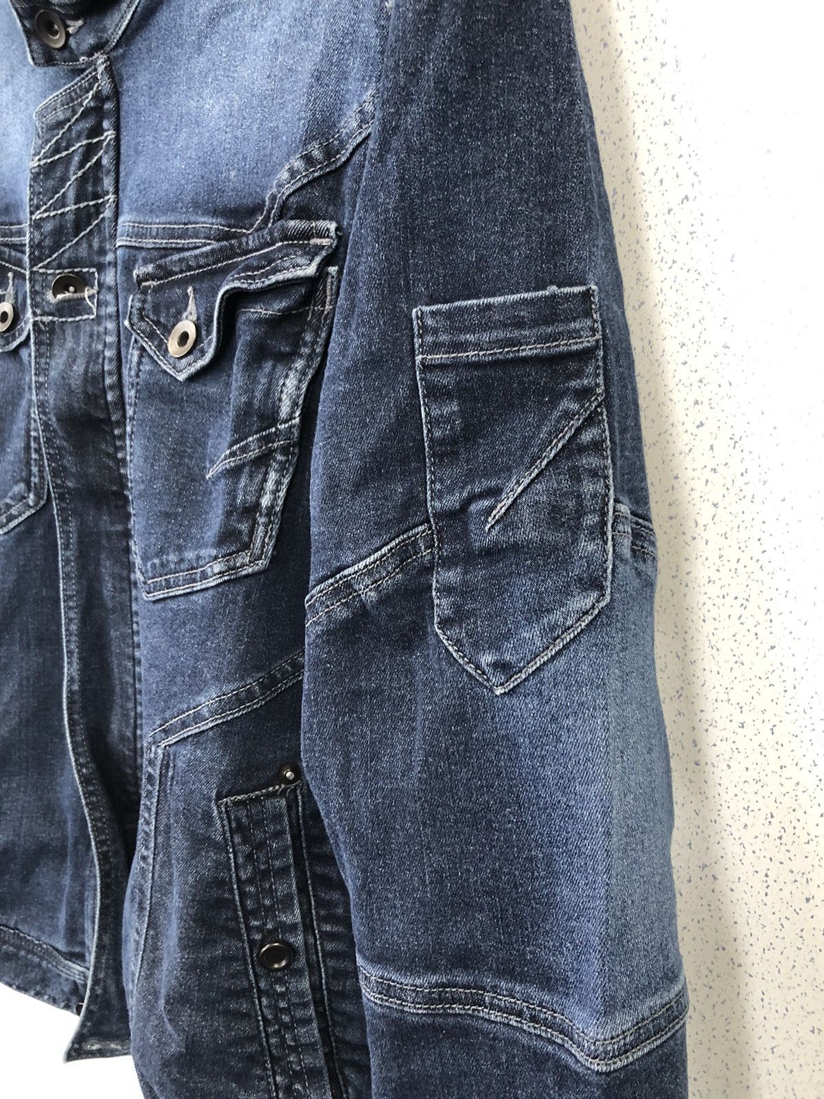 Vintage Blue B Neo Denim Jacket Size US M / EU 48-50 / 2 - 10 Thumbnail