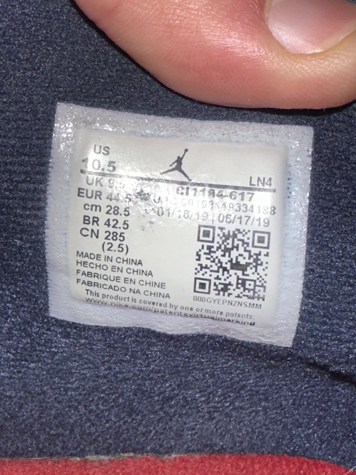 Jordan Brand Jordan 4 “Fiba” Size US 10.5 / EU 43-44 - 6 Thumbnail
