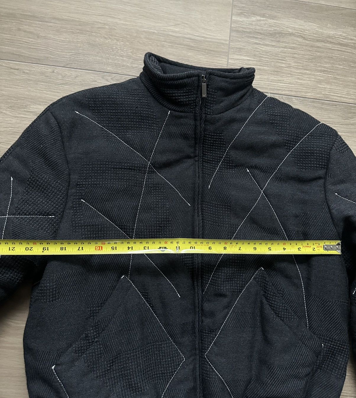Emporio Armani AW22 Armani Wool Runway Bomber Size US M / EU 48-50 / 2 - 5 Thumbnail