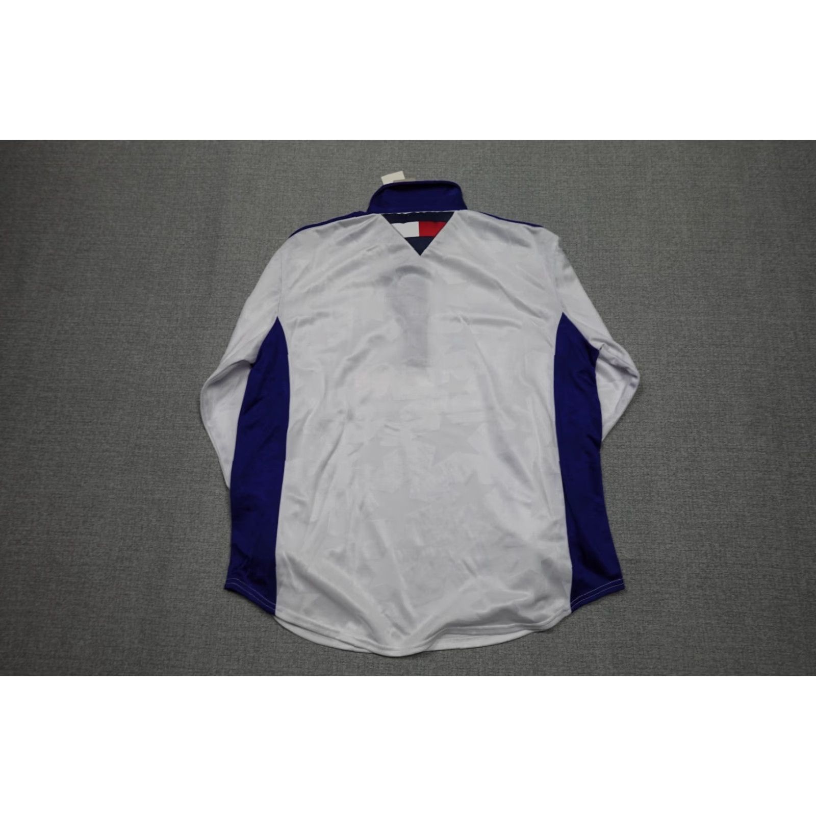 Tommy Hilfiger Tommy Hilfiger Jersey Pullover Mens Large White Zipper Lightweight Knit Classic Sweater Size US L / EU 52-54 / 3 - 4 Thumbnail