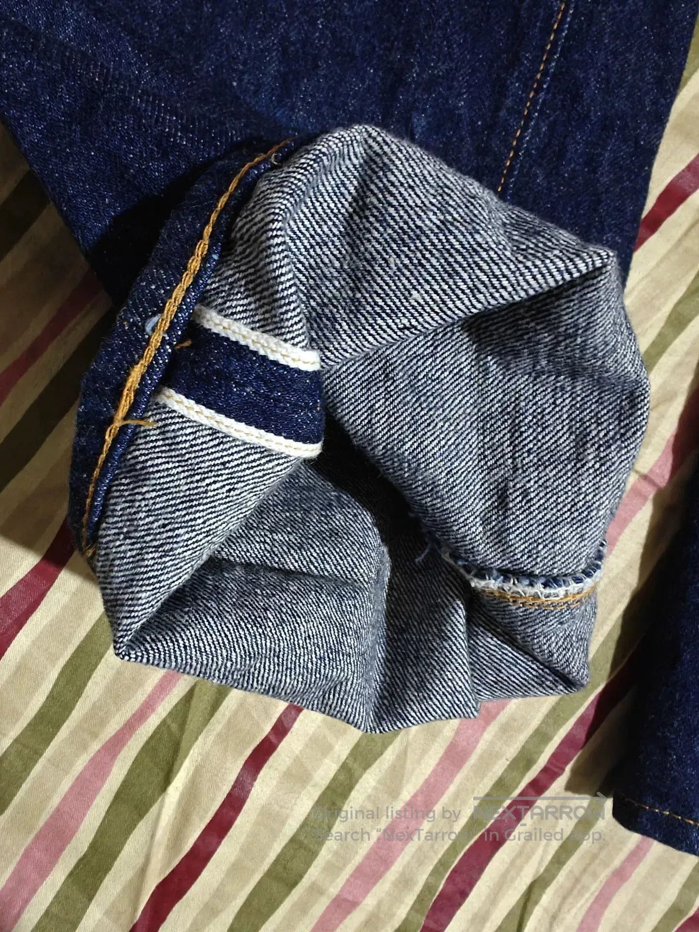 Warehouse WAREHOUSE Lot 1101 1970s Big E Jeans. Size US 32 / EU 48 - 7 Thumbnail