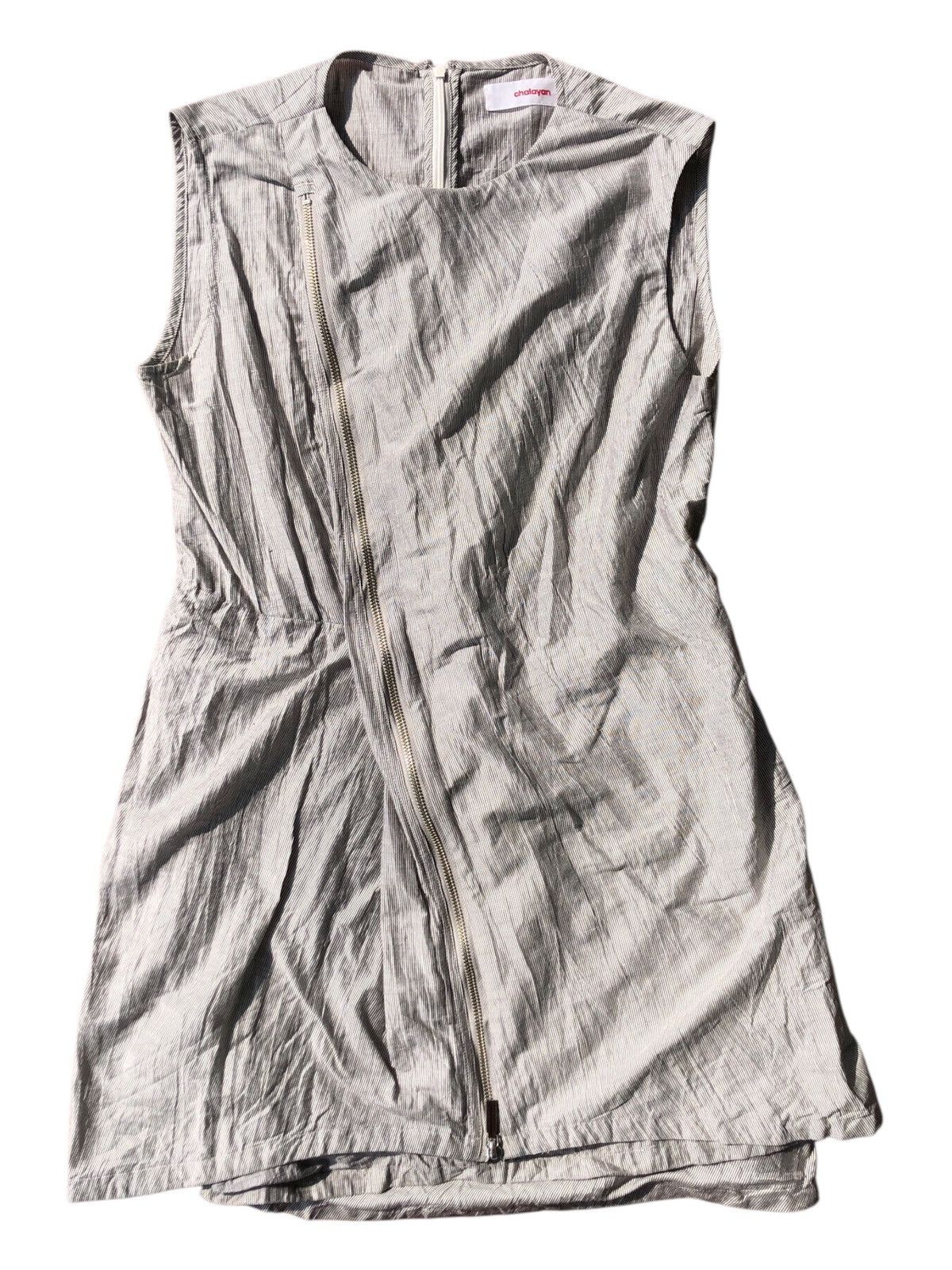 Hussein Chalayan Chalayan by Hussein Chalayan Deconstructed Zipper Dress 2014 Size S / US 4 / IT 40 - 2 Thumbnail