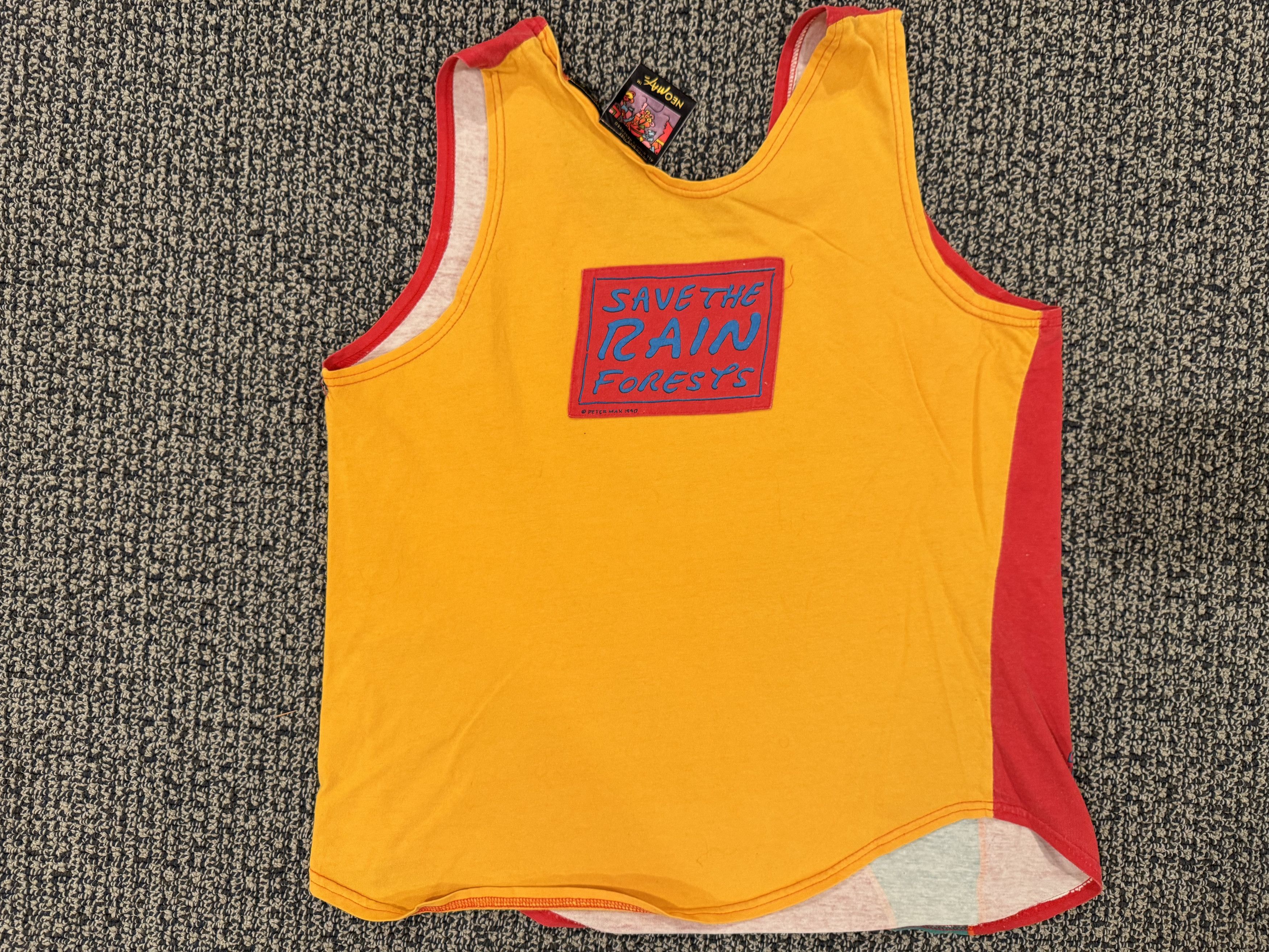 Other Peter Max Neo Max Tank Top Save The Rainforests Size US M / EU 48-50 / 2 - 2 Thumbnail
