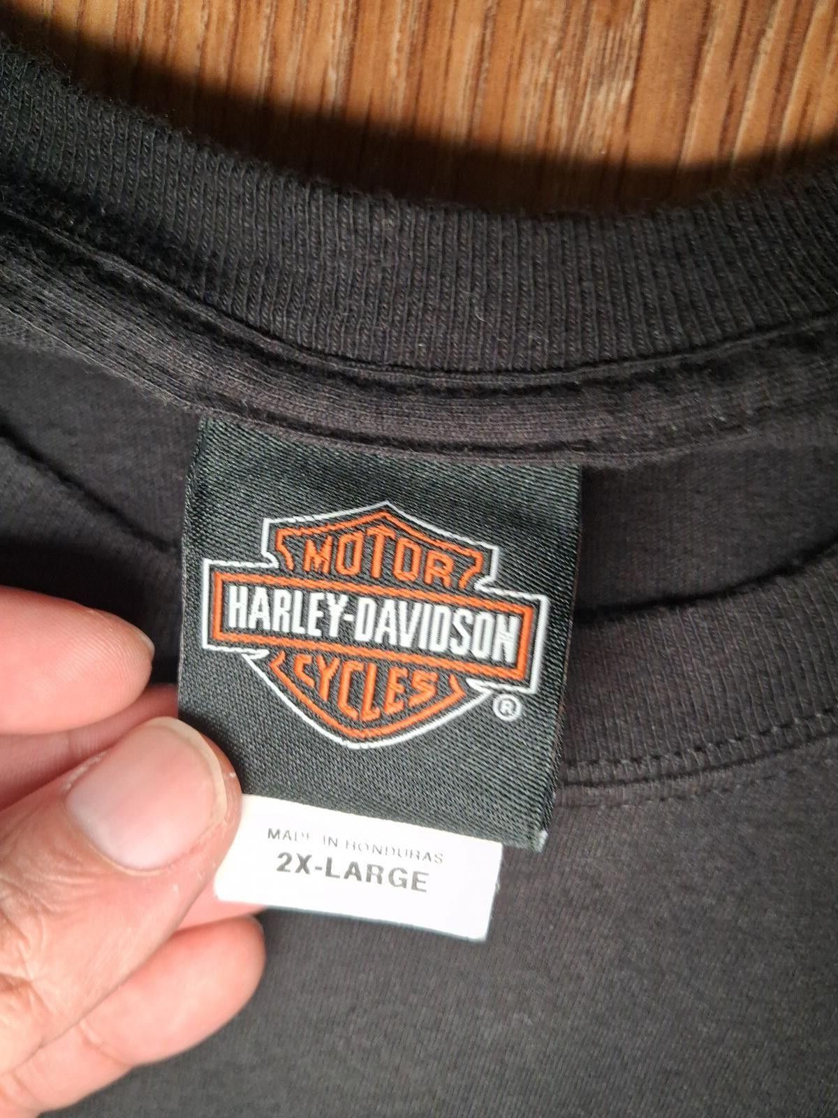 Harley Davidson Harley Davidson Logo Shirt 2XL Black Cotton Round Rock Texas Size US XXL / EU 58 / 5 - 2 Thumbnail