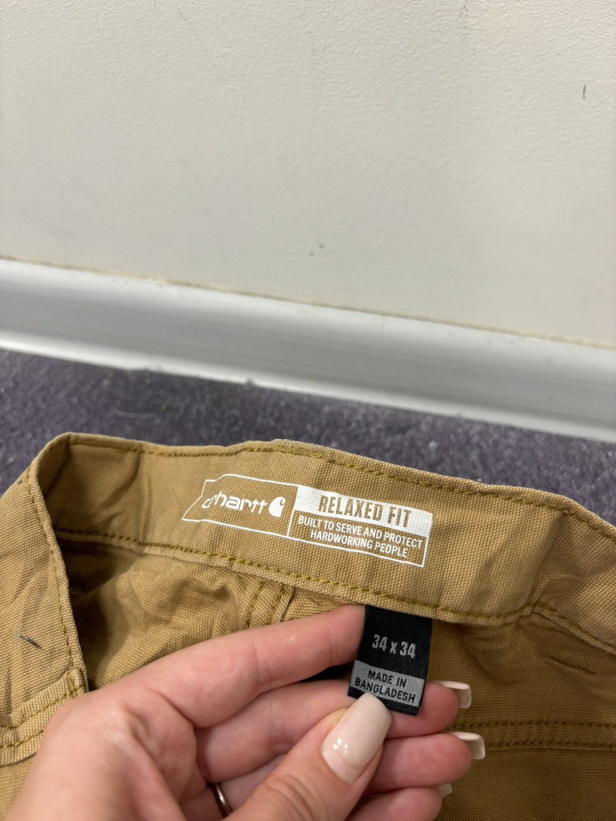 Carhartt Vintage Carhartt USA Rugged Flex Distressed Work Pants Size US 34 / EU 50 - 16 Thumbnail