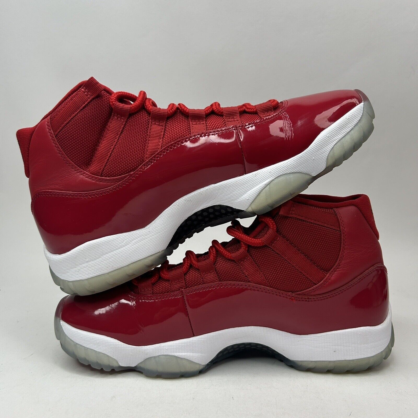 Jordan Brand Nike Air Jordan 11 Retro “Win Like 96/Gym Red White” 2023 Size US 9.5 / EU 42-43 - 3 Thumbnail