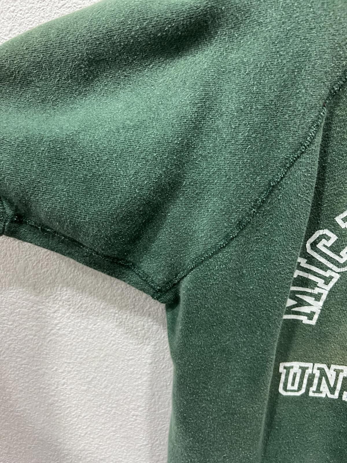 Other 50/60s Flocked Michigan State Short Sleeve Sweat Size US M / EU 48-50 / 2 - 2 Thumbnail