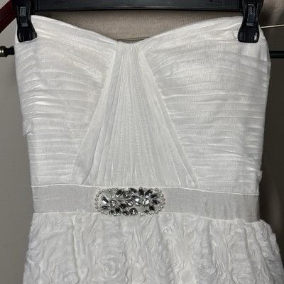 Adrianna Papell Adrianna Papell strapless rosette Sweetheart neckline Long G Size S / US 4 / IT 40 - 5 Thumbnail