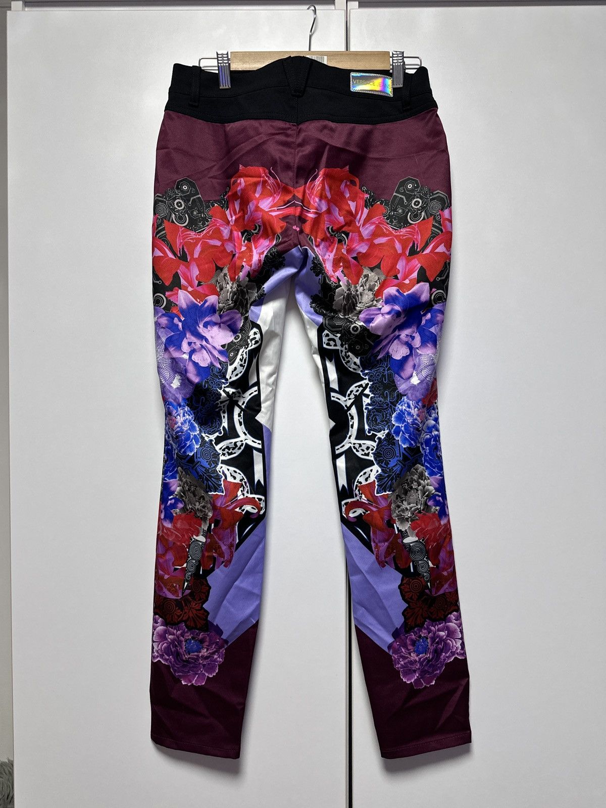 Versace Jeans Couture Versace Floral All Over Print Comfort Casual Pants Size 28" / US 6 / IT 42 - 8 Thumbnail