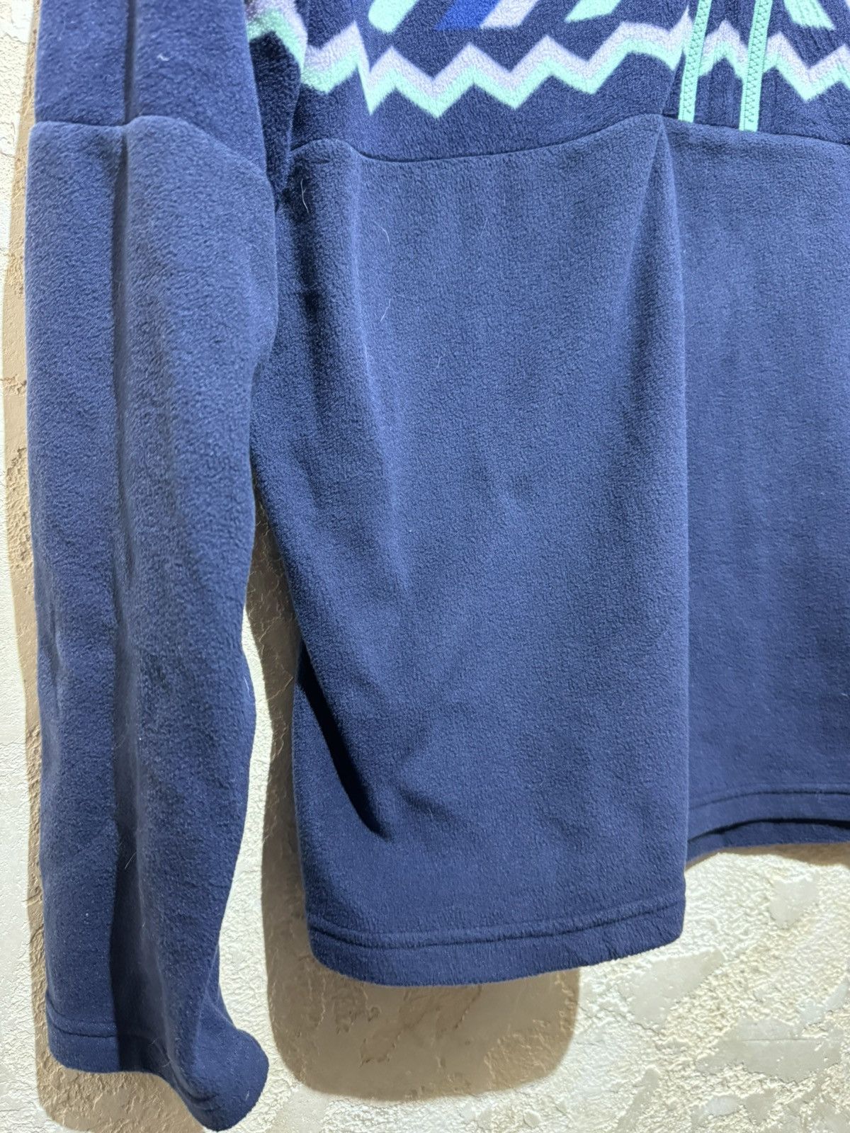 Berghaus × Vintage Berghaus Unisex Prims Printed Trango Half Zip Fleece Size US XL / EU 56 / 4 - 2 Thumbnail