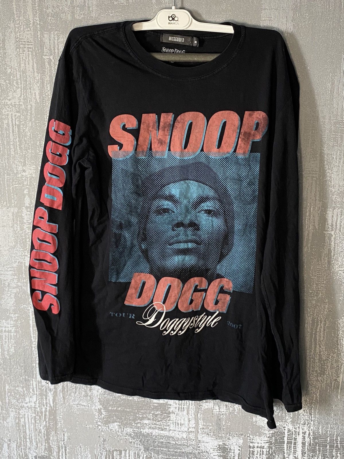 Rap Tees × Snoop Dogg Vintage Snoop Dogg Rap Tour 2007(2019) T-shirt Long Sleeve Size US M / EU 48-50 / 2 - 1 Thumbnail