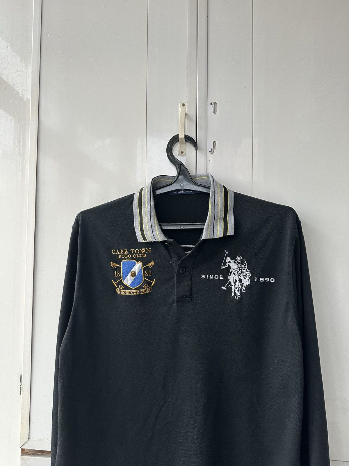 Polo Ralph Lauren Vintage Polo Ralph Lauren LongSleeve Cape Town Club Size US L / EU 52-54 / 3 - 6 Thumbnail