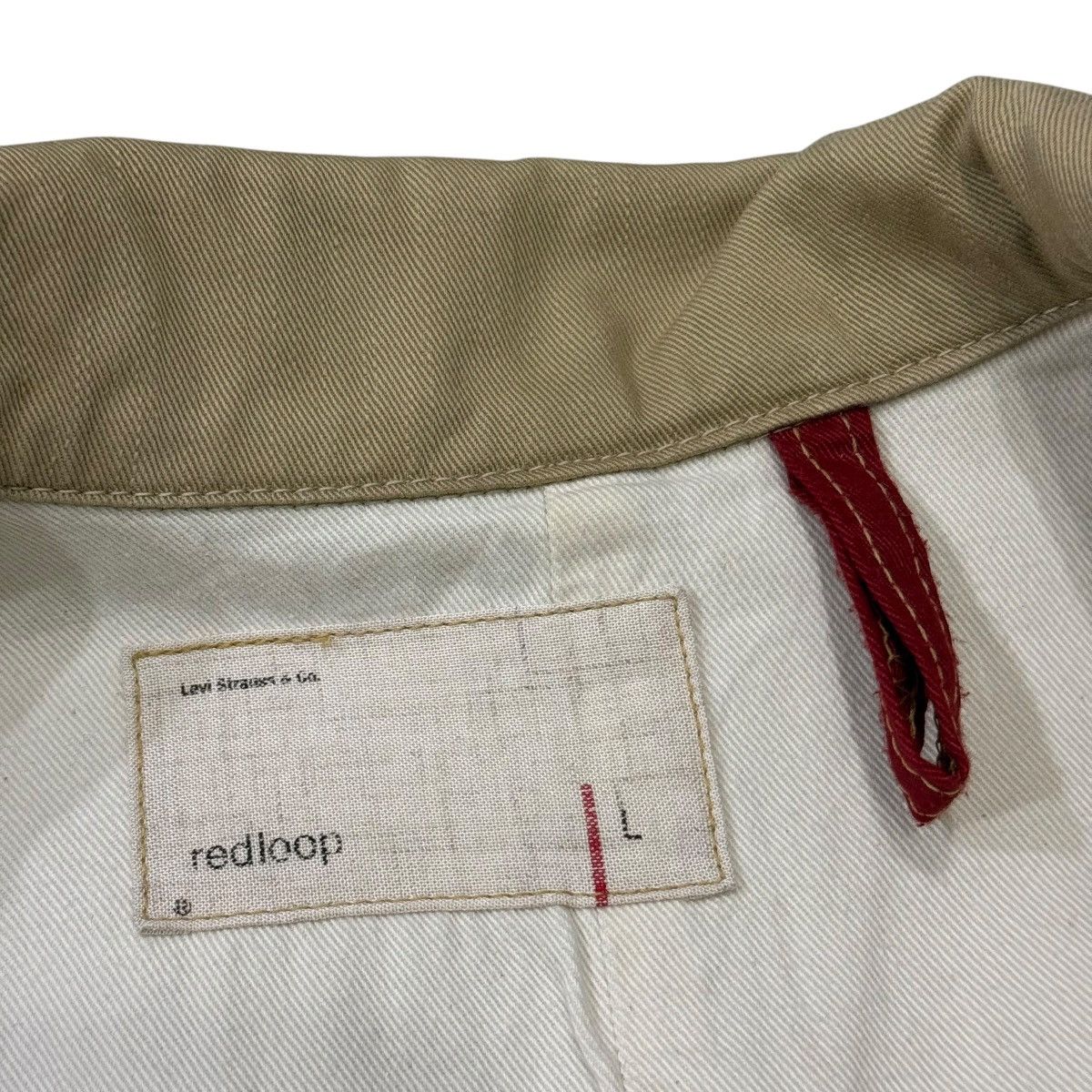 Levi's Vintage Clothing Vintage Levis Strauss & Co Redloop Rare Design Jacket Size US L / EU 52-54 / 3 - 22 Thumbnail