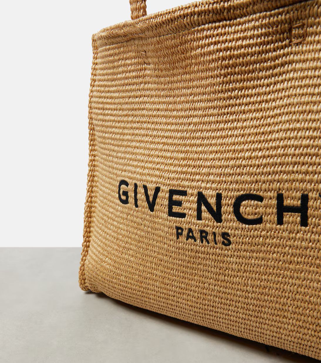 Givenchy o1srvl11e0924 Size: OS / G-Tote Medium Raffia-Tote Bag Size ONE SIZE - 6 Thumbnail