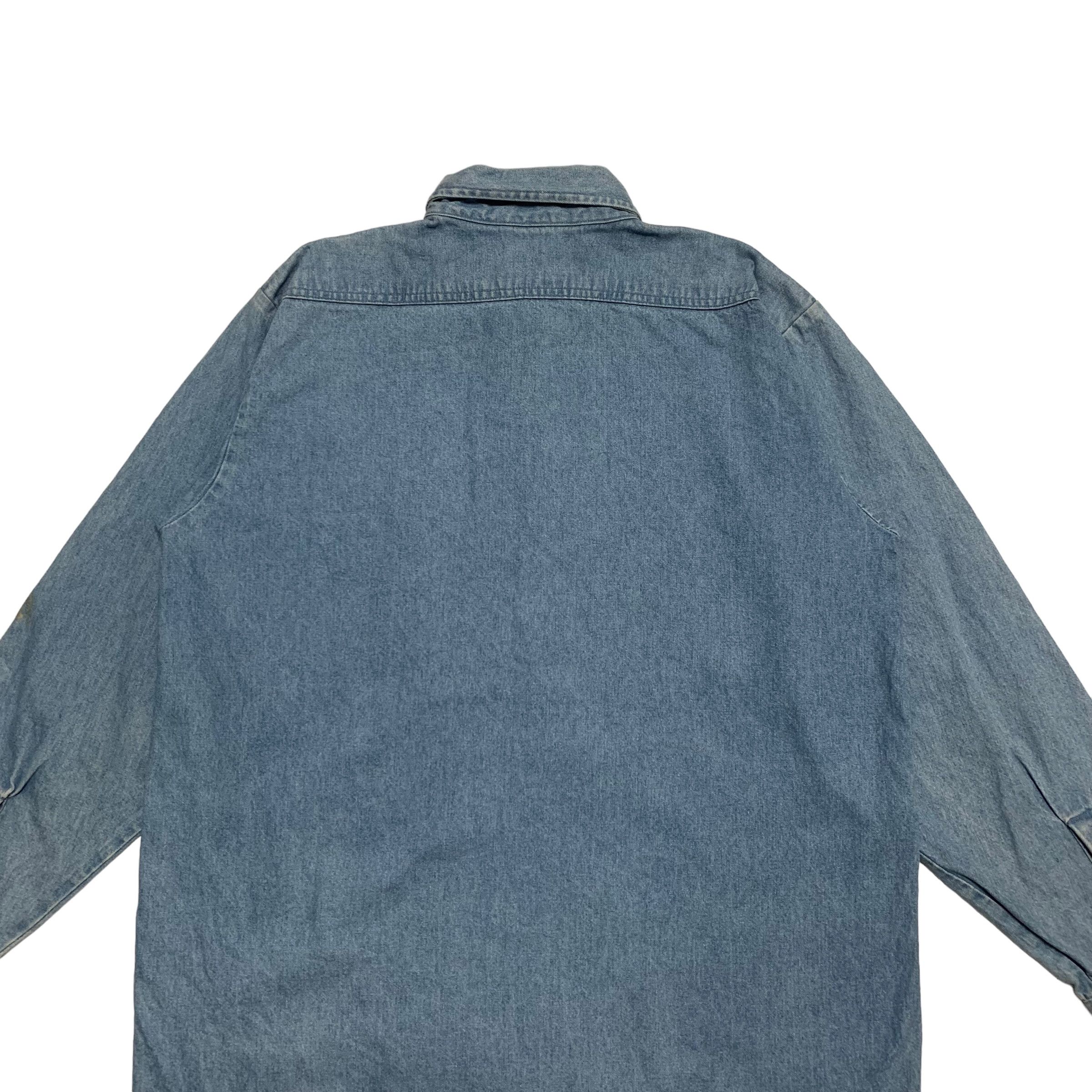 Oshkosh Vintage 70s Oshkosh Denim Shirt Size US L / EU 52-54 / 3 - 10 Thumbnail
