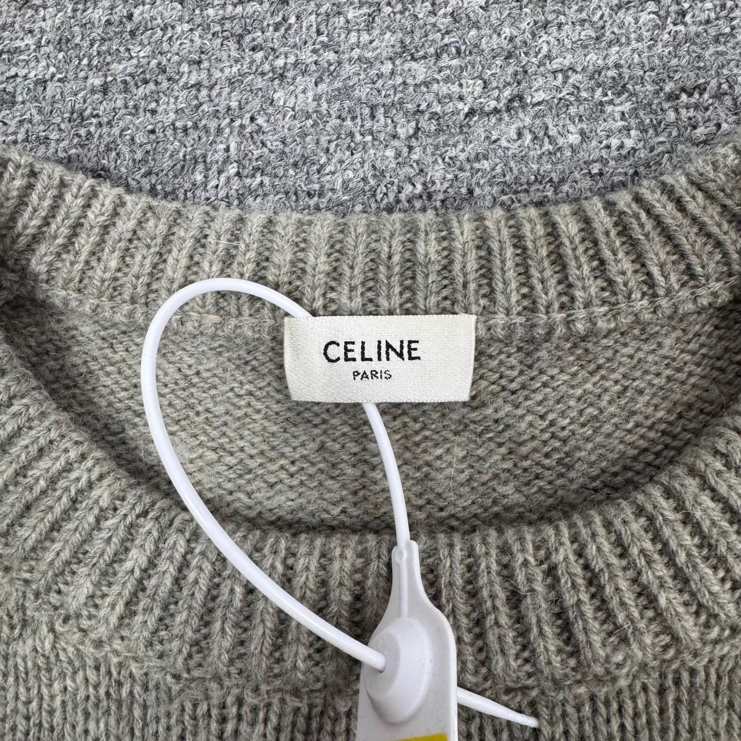 Celine Celine Striped Triumph Logo Sweater XL 99 New Size US XL / EU 56 / 4 - 6 Thumbnail