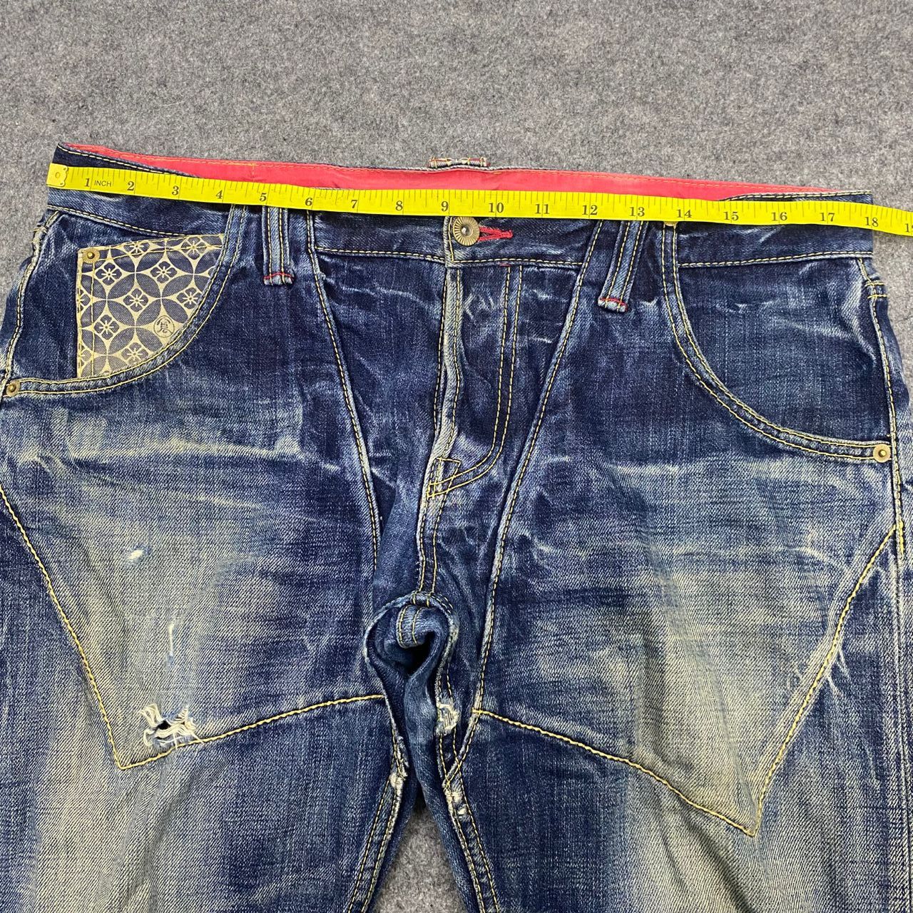 Eternal 💥Best Offer💥Vintage Eternal Distressed Denim Size US 36 / EU 52 - 4 Thumbnail