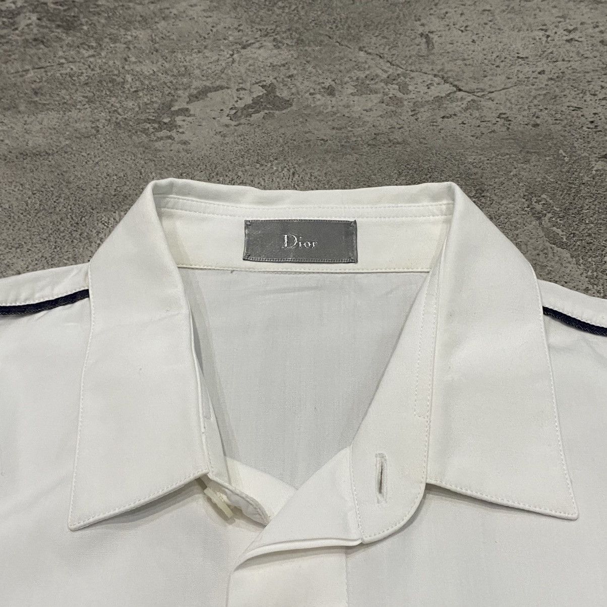 Dior Dior CD Shirt White Size US S / EU 44-46 / 1 - 4 Thumbnail