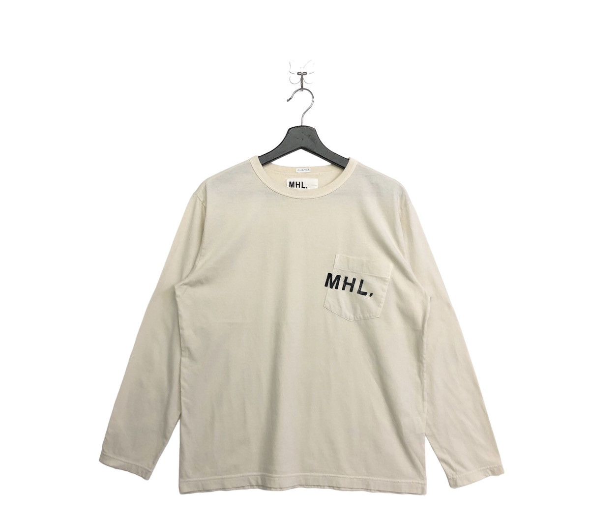 Margaret Howell Margaret Howell Long Sleeve Pocket Tshirt Size US L / EU 52-54 / 3 - 1 Thumbnail
