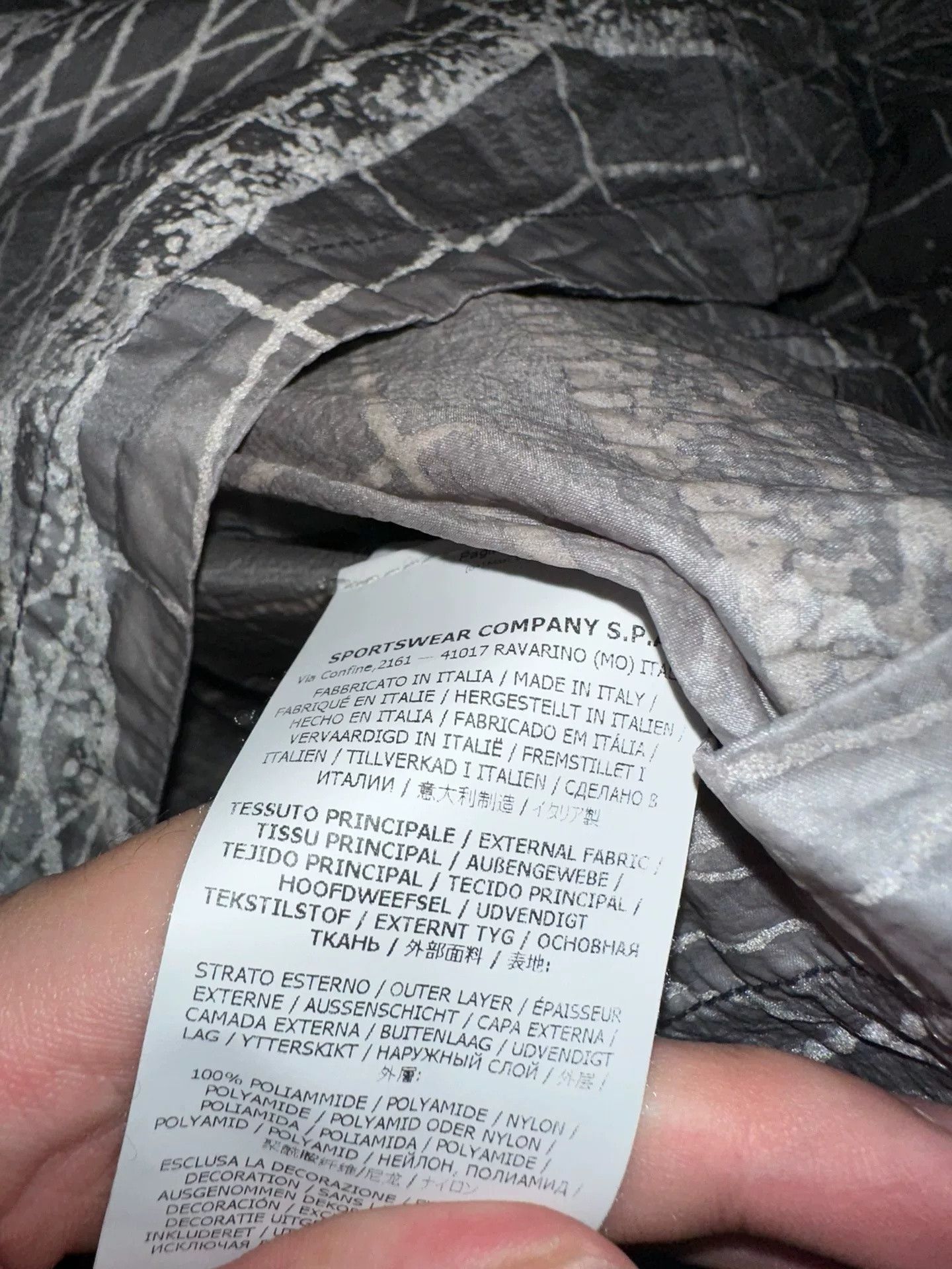 Stone Island Stone Island White Label Reflective Stripe Jacket Size US XL / EU 56 / 4 - 5 Thumbnail