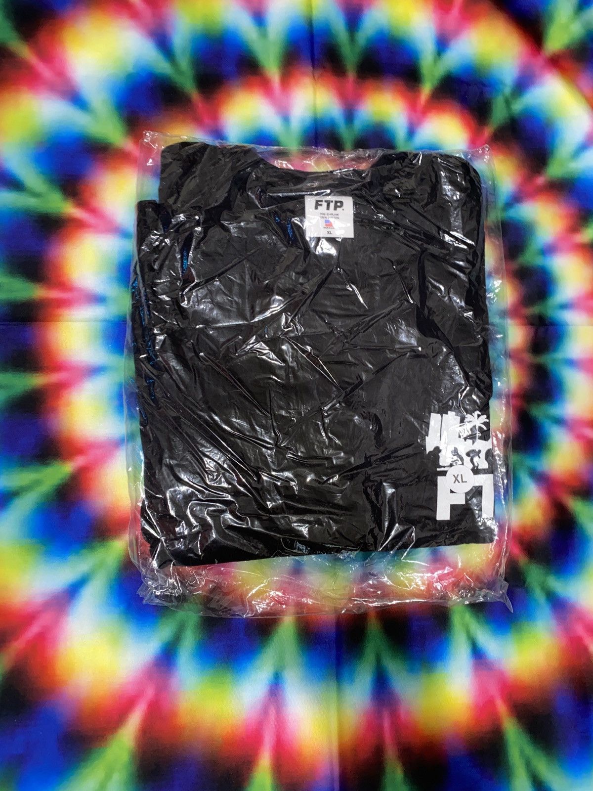 image of Fuck The Population Ftp Community T-Shirt Black, Men's (Size XL)