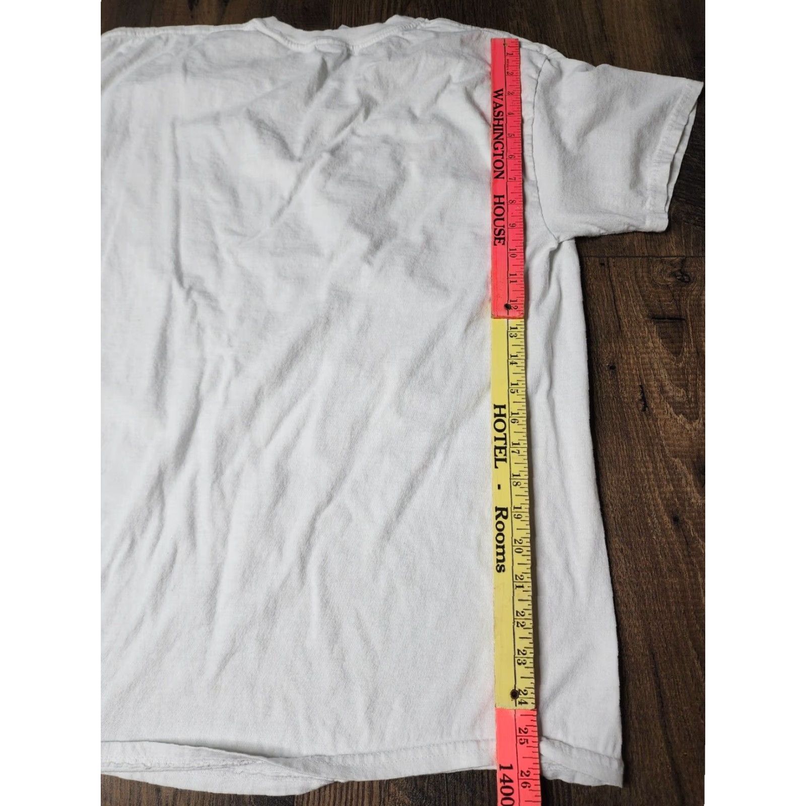 Vintage Gilden Michael Jackson LIVE Tribute Concert T-Shirt Mens L White Short Sleeve Graphic Music Size US L / EU 52-54 / 3 - 2 Thumbnail