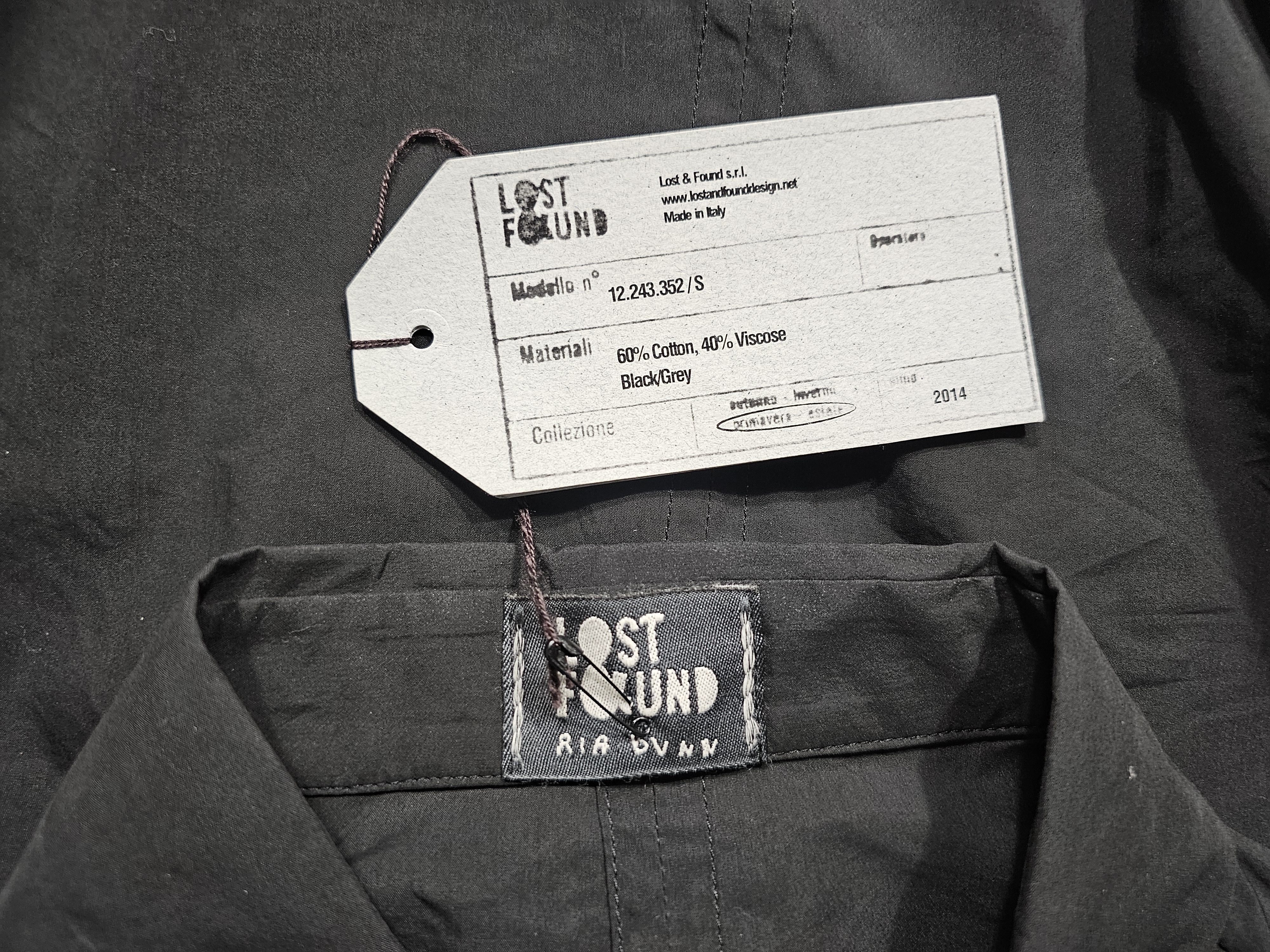 Lost & Found Ria Dunn New Lost & Found Ria Dunn Shirt Size S Size US S / EU 44-46 / 1 - 9 Thumbnail