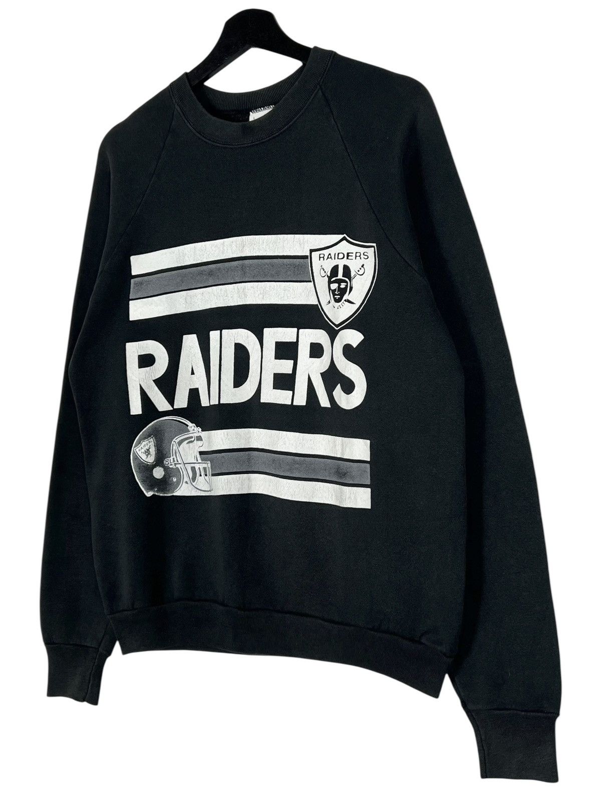 NFL Vintage Raiders 80s Sweatshirt Size US L / EU 52-54 / 3 - 3 Thumbnail