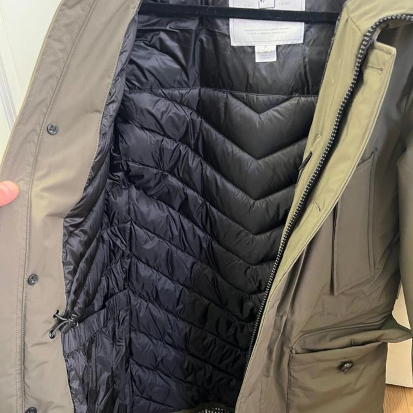 Woolrich Woolen Mills Arctic Parka in Stretch Nylon - Men - Green Size US S / EU 44-46 / 1 - 6 Thumbnail