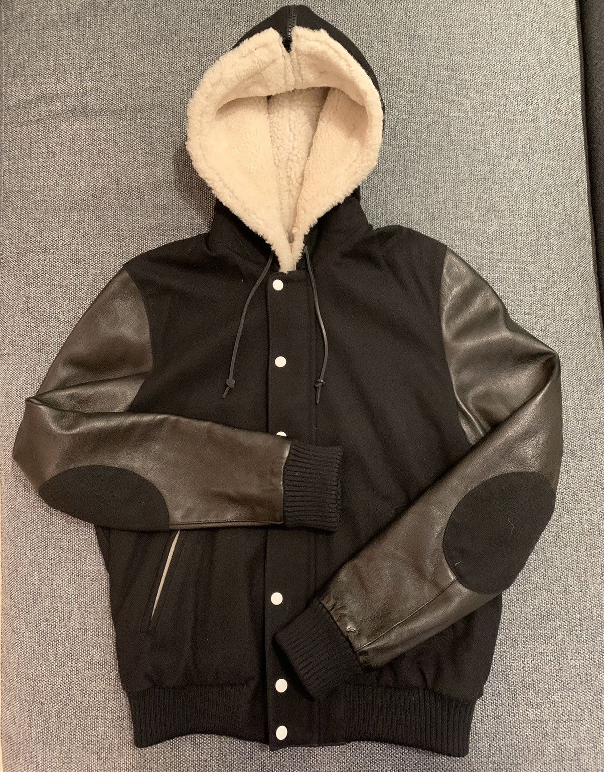 Band Of Outsiders Band of Outsiders leather hooded jacket Size US M / EU 48-50 / 2 - 2 Thumbnail