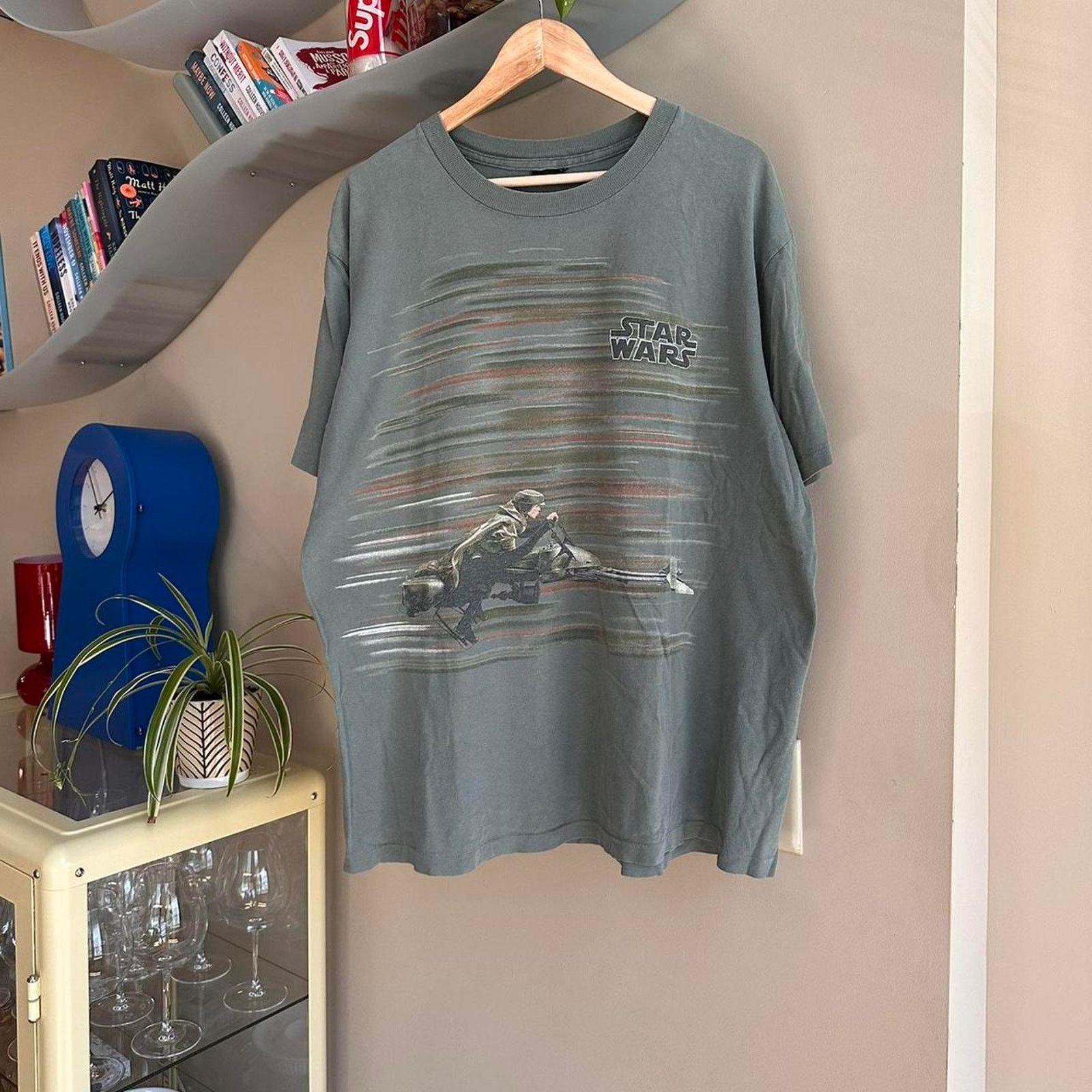 Star Wars × Vintage Vintage 90s Star Wars Episode 1 Promo Shirt Size US XL / EU 56 / 4 - 1 Thumbnail
