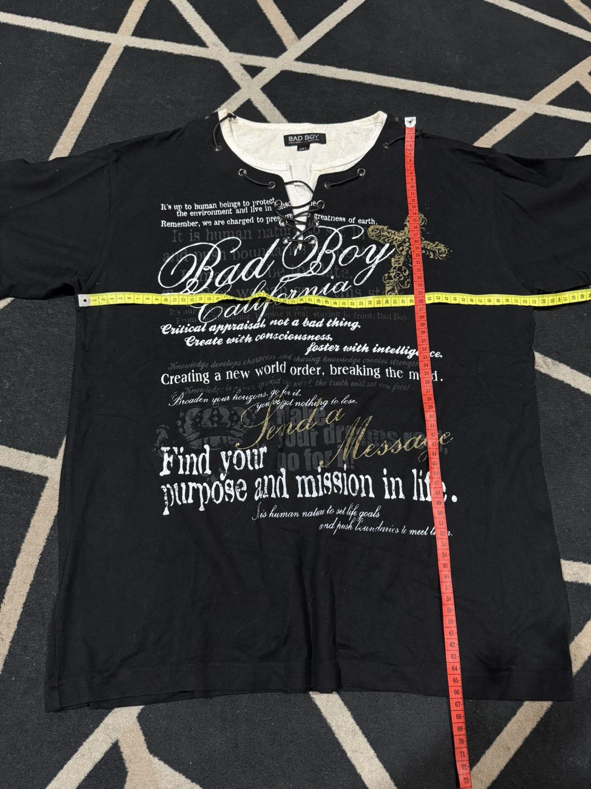 Hysteric Glamour Japanese Poem Badboy ifsixwasnine Lgb Style Size US L / EU 52-54 / 3 - 4 Thumbnail