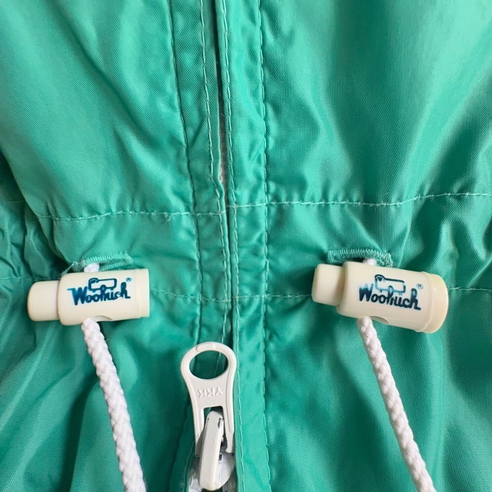 Woolrich Woolen Mills WOOLRICH Vintage Jade Green Lightweight Hooded Jacket SM-MED Size S / US 4 / IT 40 - 5 Thumbnail