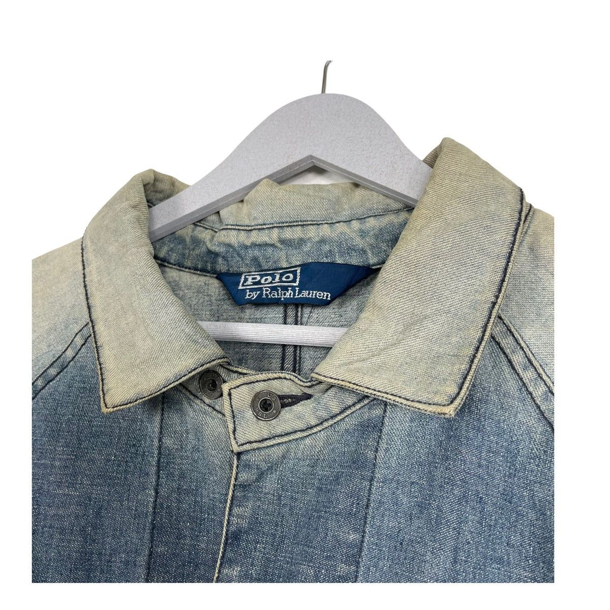 Polo Ralph Lauren × Vintage 💥POLO RALPH LAUREN WORKER CHORE DENIM JACKET Size US XL / EU 56 / 4 - 8 Thumbnail