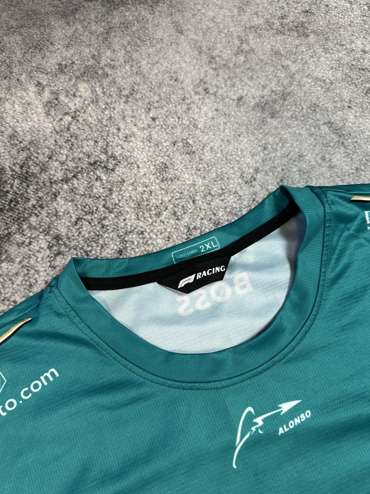 Formula 1 Boss Aston Martin 14 Alonso Formula One Team T-shirt 2XL Size US XXL / EU 58 / 5 - 4 Thumbnail