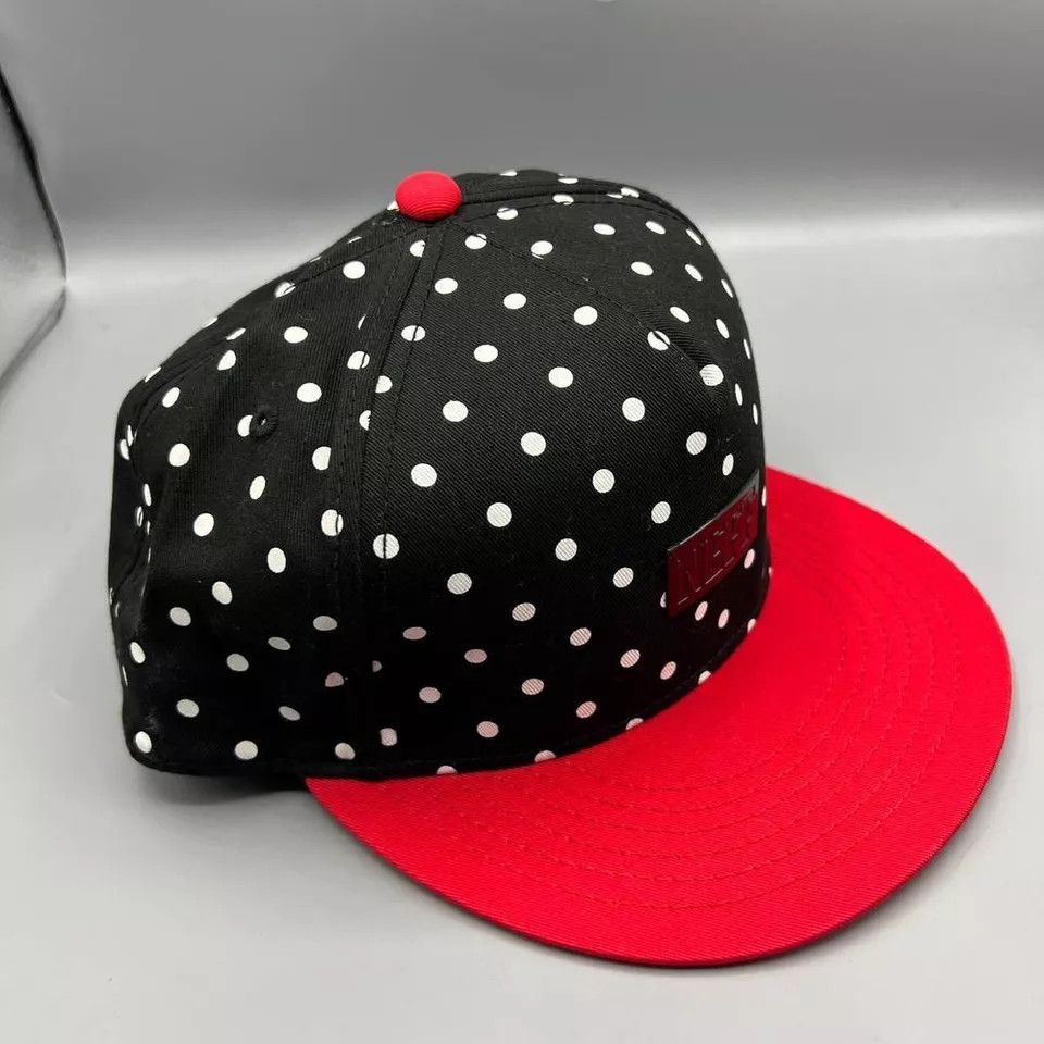 NEFF Crowns For Kings Hat Men Black Polka Dot Neff Snap Back Cap Size ONE SIZE - 3 Thumbnail
