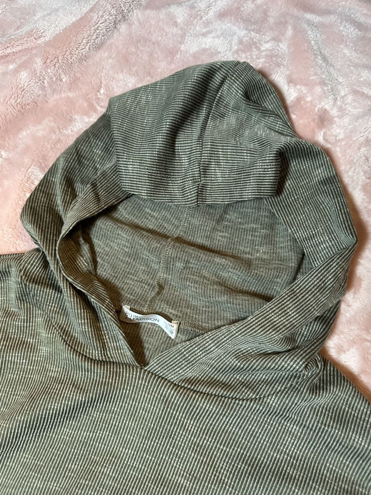 Other NWT 89th & Madison Green Ribbed Oversized Pullover Size M / US 6-8 / IT 42-44 - 3 Thumbnail