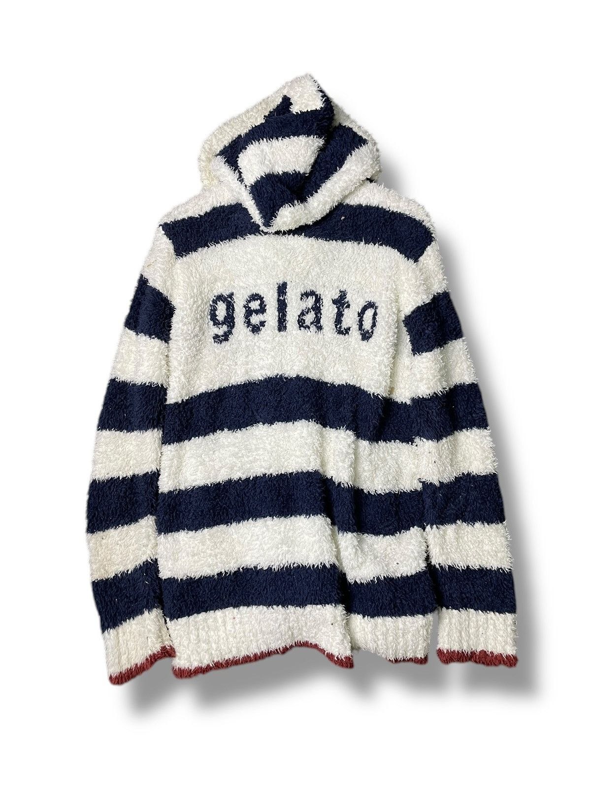 Japanese Brand × Vintage Gelato Pique Homme Brand Fluffy Hoodies (64) Size US M / EU 48-50 / 2 - 6 Thumbnail
