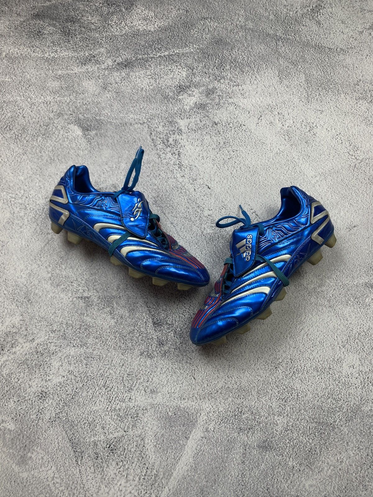 Adidas Adidas Predator Absolute Blue Metallic FG Boots Size 43 Size US 9.5 / EU 42-43 - 1 Thumbnail