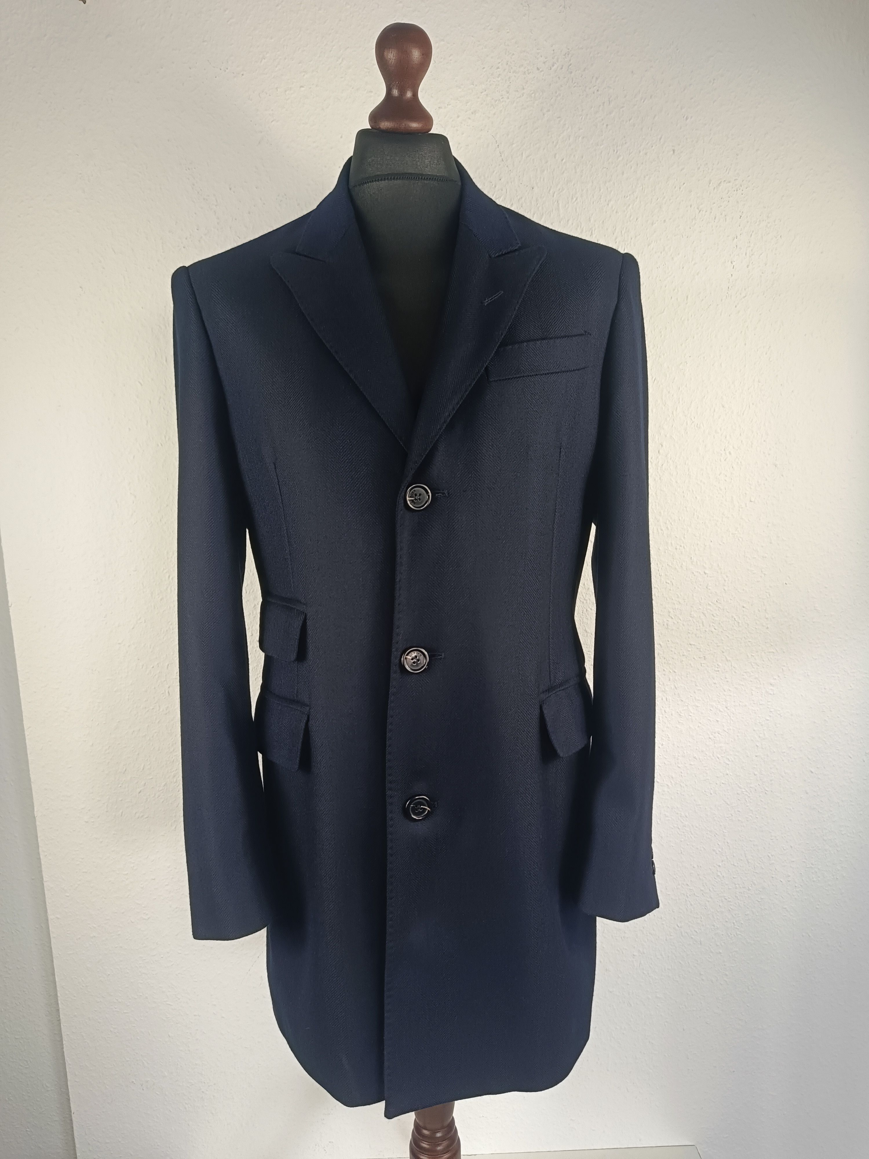 Hackett × Loro Piana Hackett London x Loro Piana merino wool hbone overcoat Size US M / EU 48-50 / 2 - 3 Thumbnail