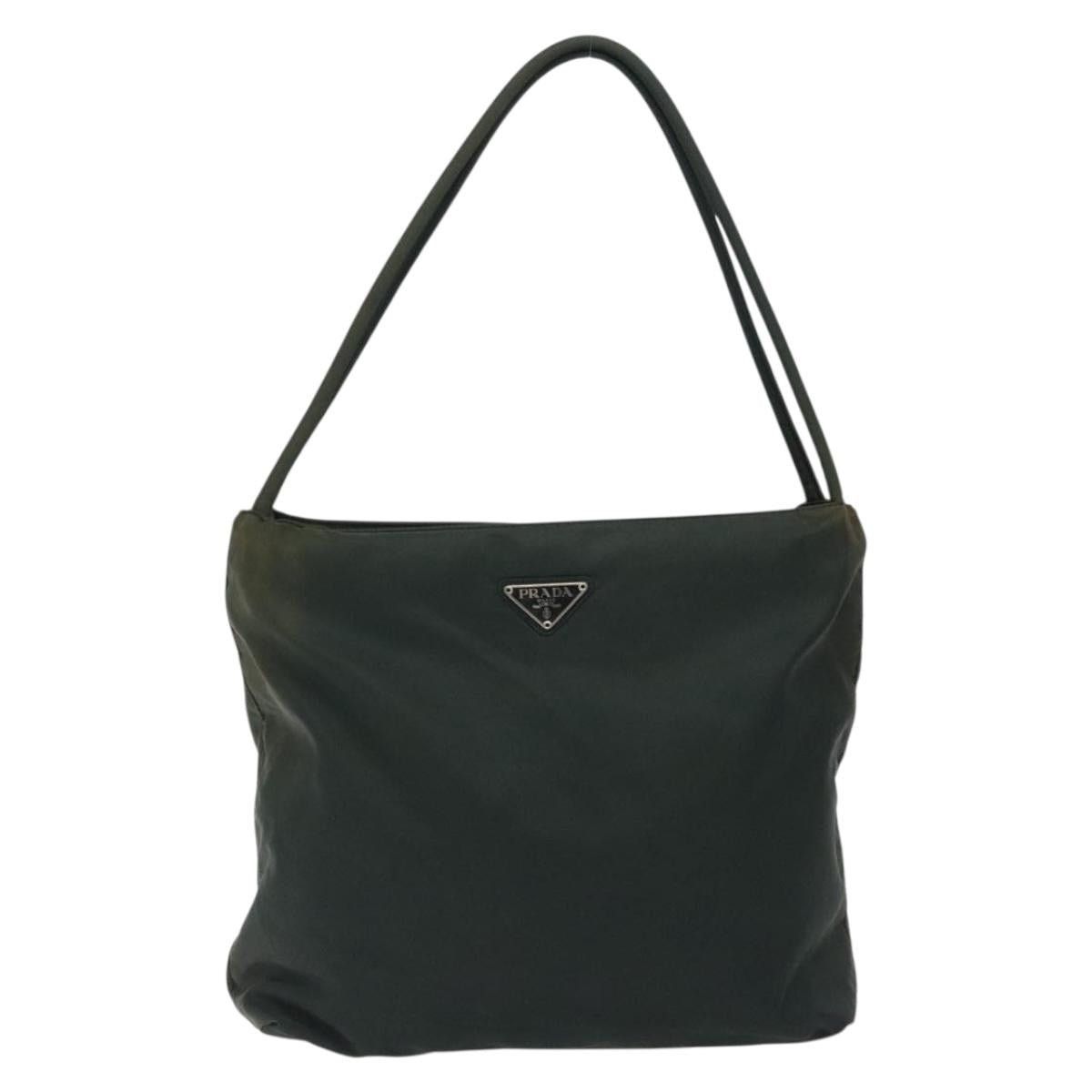 Prada PRADA Tote Bag Nylon Green Silver Size ONE SIZE - 2 Thumbnail