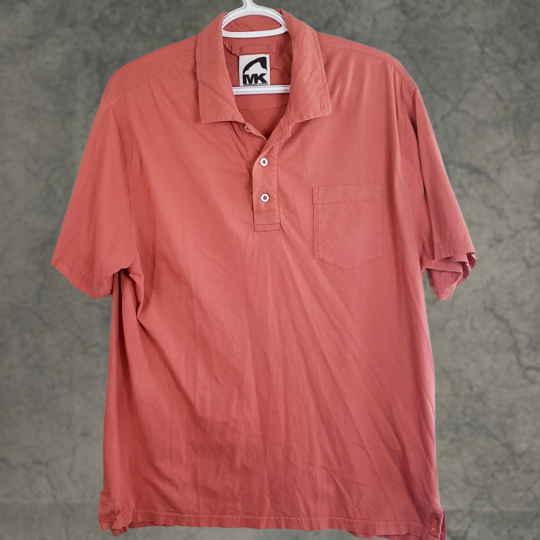 Mountain Khakis Mountain Khakis Polo Shirt Men's L Short Sleeve Coral Classic Outdoor Size US L / EU 52-54 / 3 - 1 Thumbnail