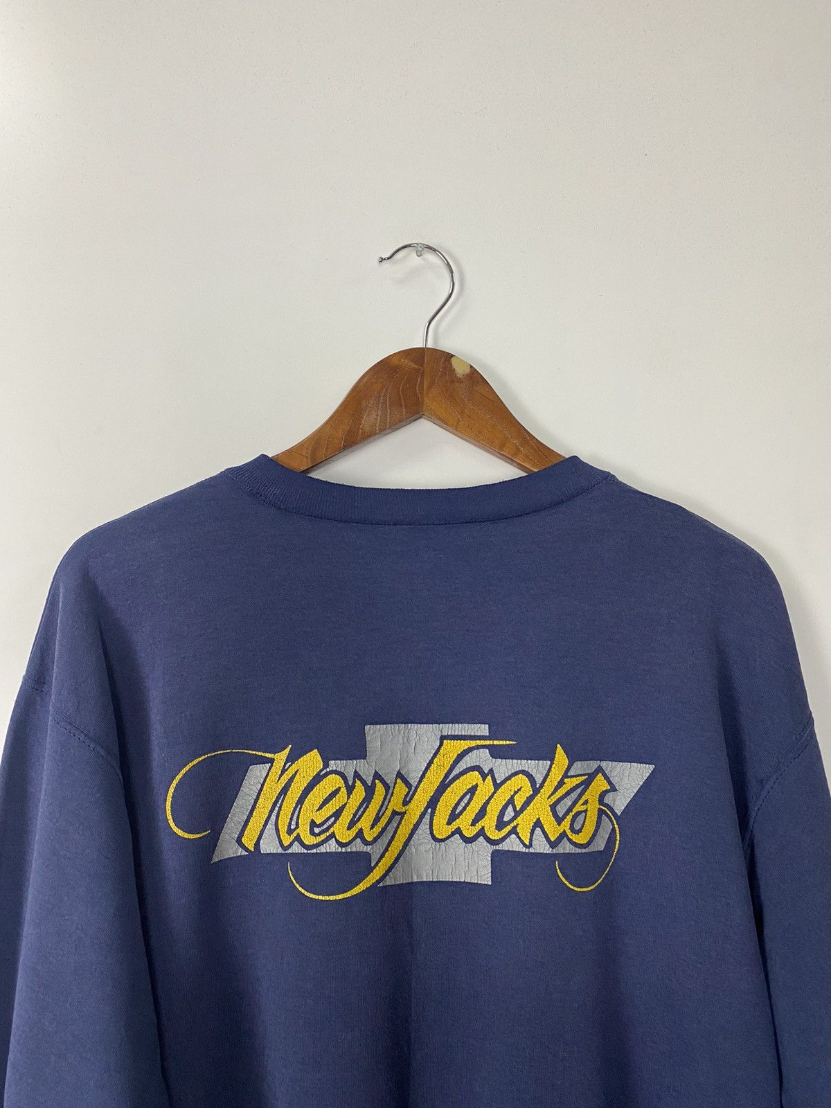 Vintage Vintage 90s Newfucks Sweatshirt Size US L / EU 52-54 / 3 - 12 Thumbnail